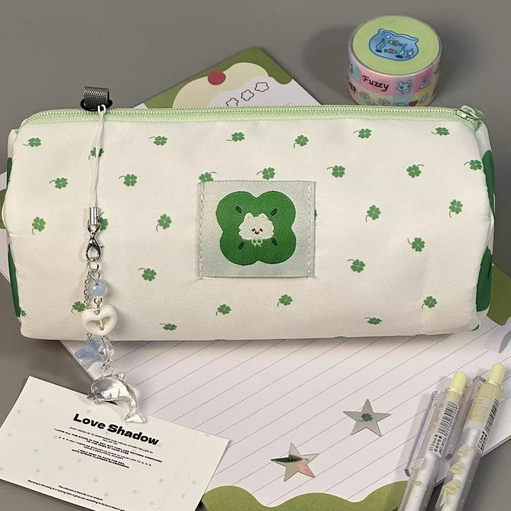 Fun Floral Patterned Zip Pouch