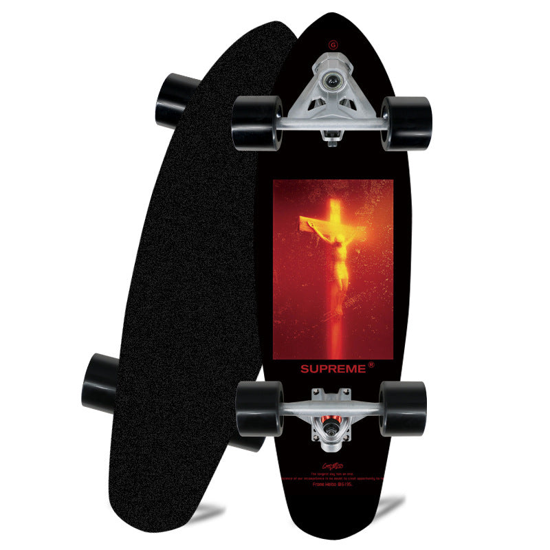 Mini Cruiser Skateboard with Ergonomic Design Stornfield