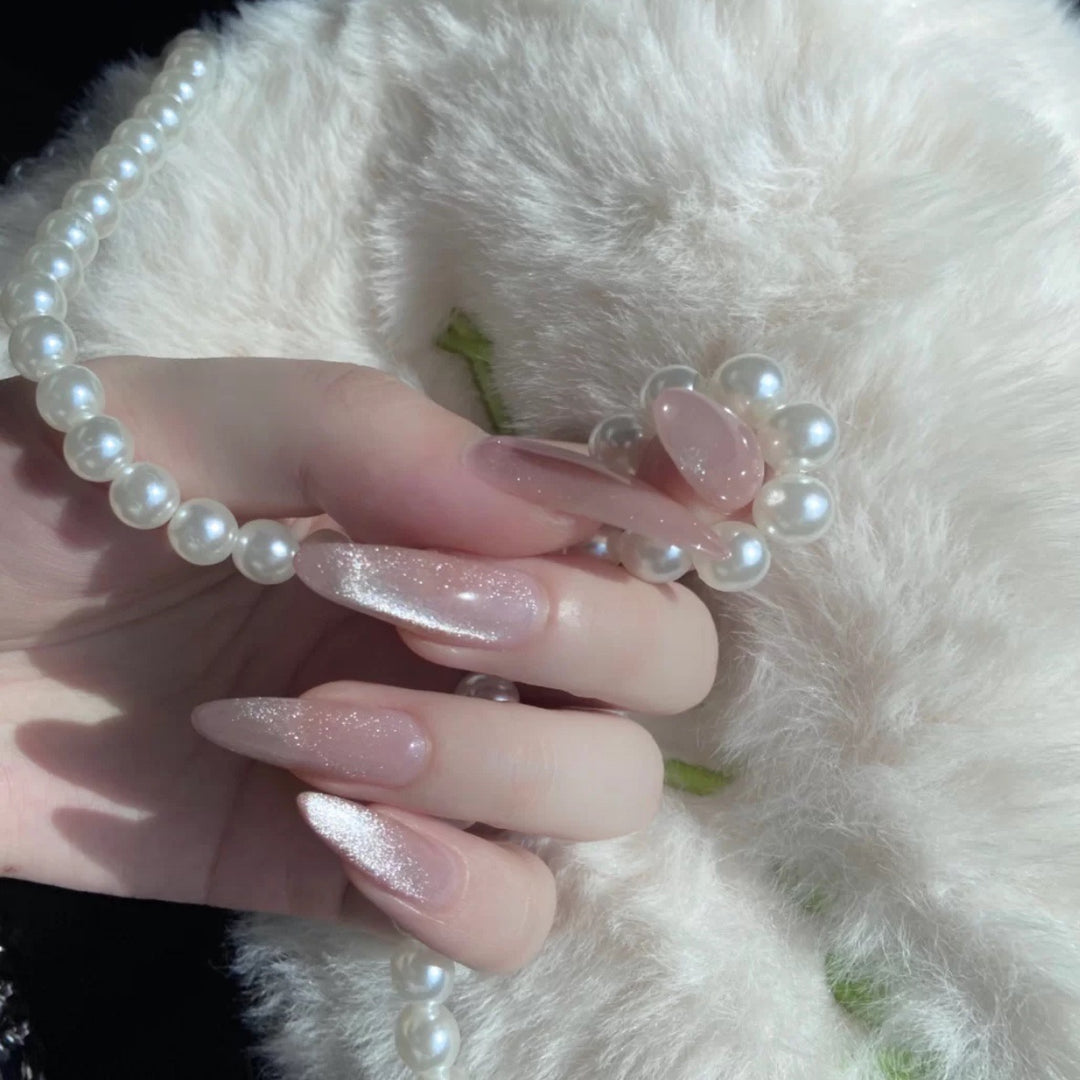 Sparkling Glitter Ombre Press-On Nails Stornfield