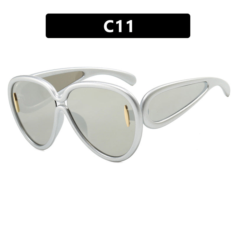 Women extravagant sunglasses in creative design Stornfield