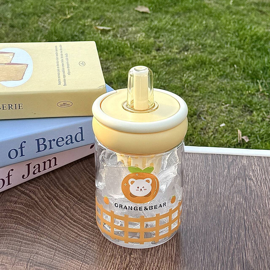 Women's Insulated Drinking Bottle with Innovative Lid and Cheerful Design Stornfield