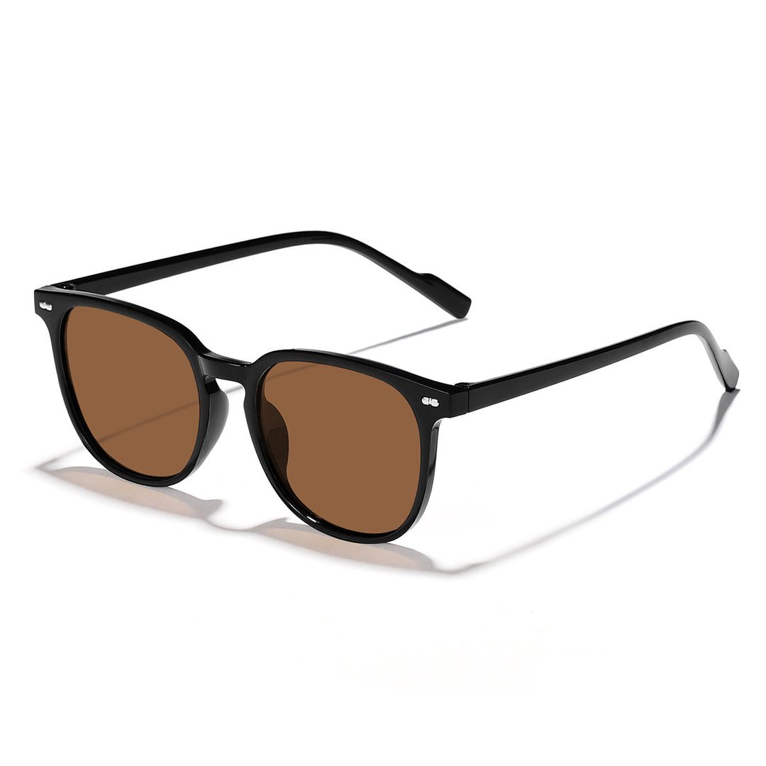 Ladies fashionable sunglasses with transparent frame and high-quality lenses Stornfield