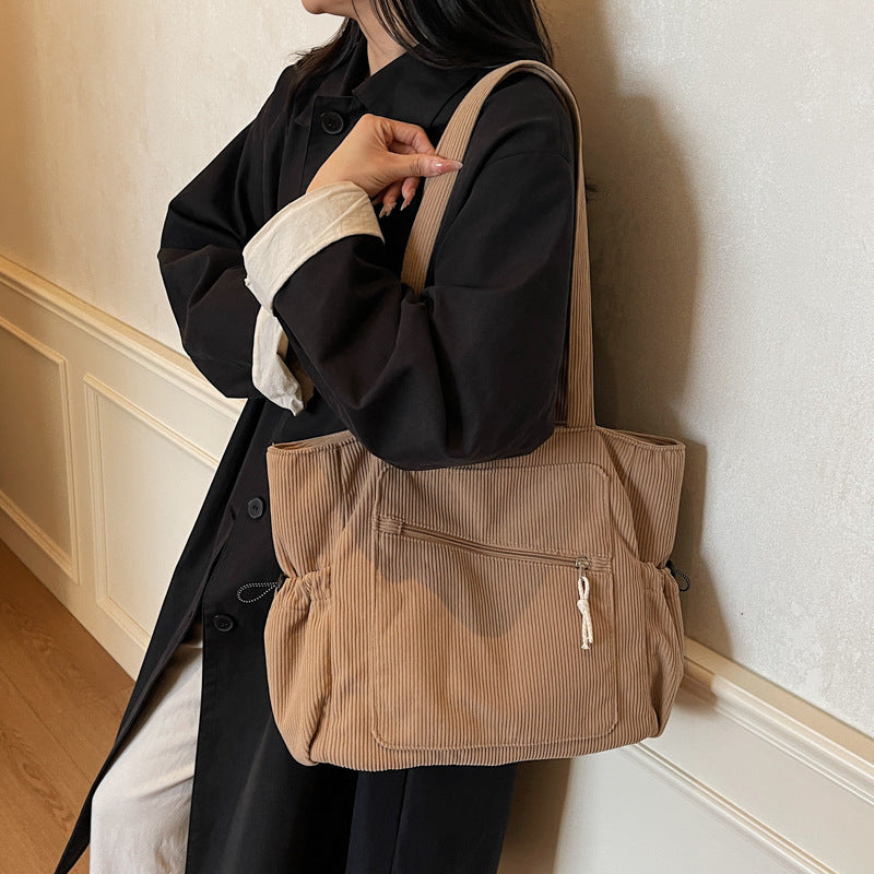 Multi-Pocket Utility Tote
