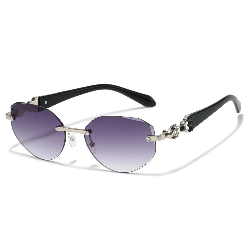 Decorative Oversized Shield Sunglasses Stornfield