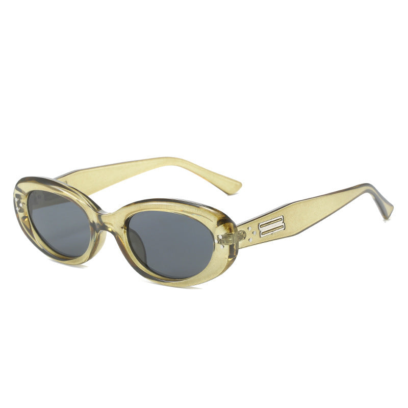Retro-Inspired Oval Sunglasses Stornfield