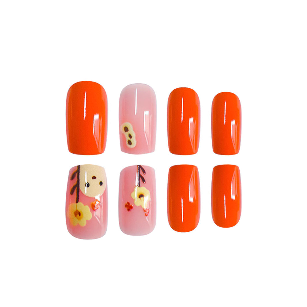 Artistic Floral Nail Art Stornfield