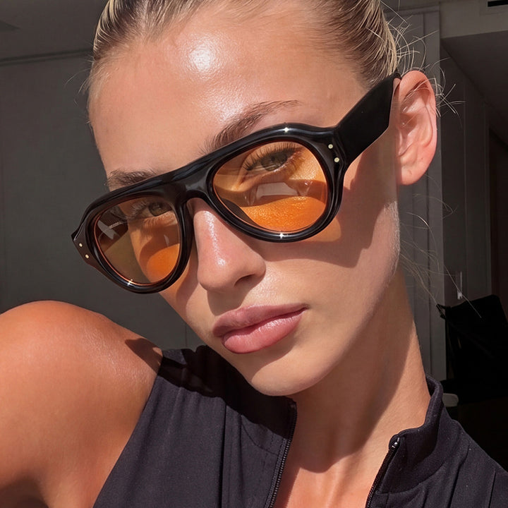 Women unique sunglasses in retro style Stornfield