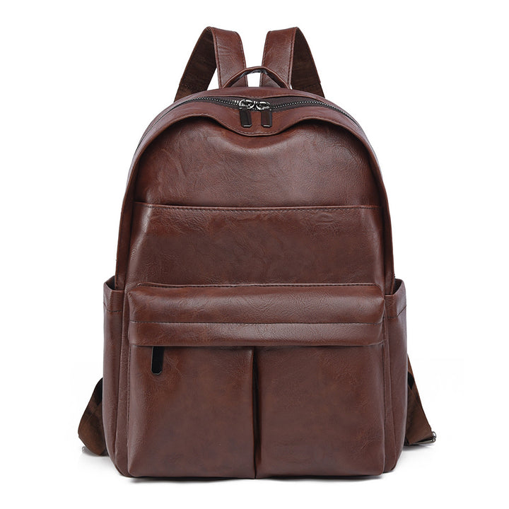 Premium Leather Laptop Backpack Stornfield