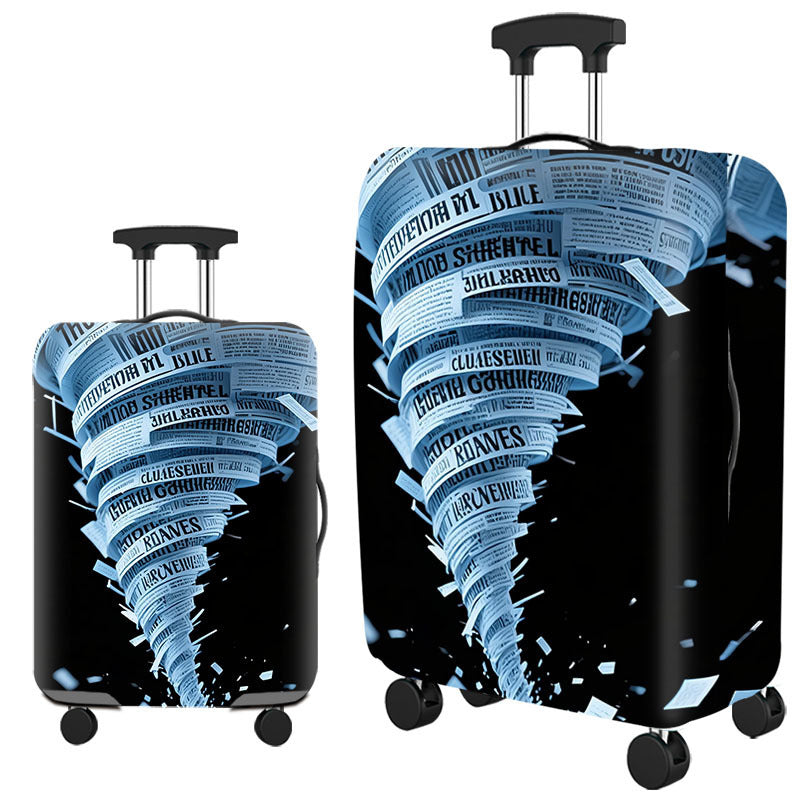 Tropical Leaf Print Hard Shell Luggage Stornfield
