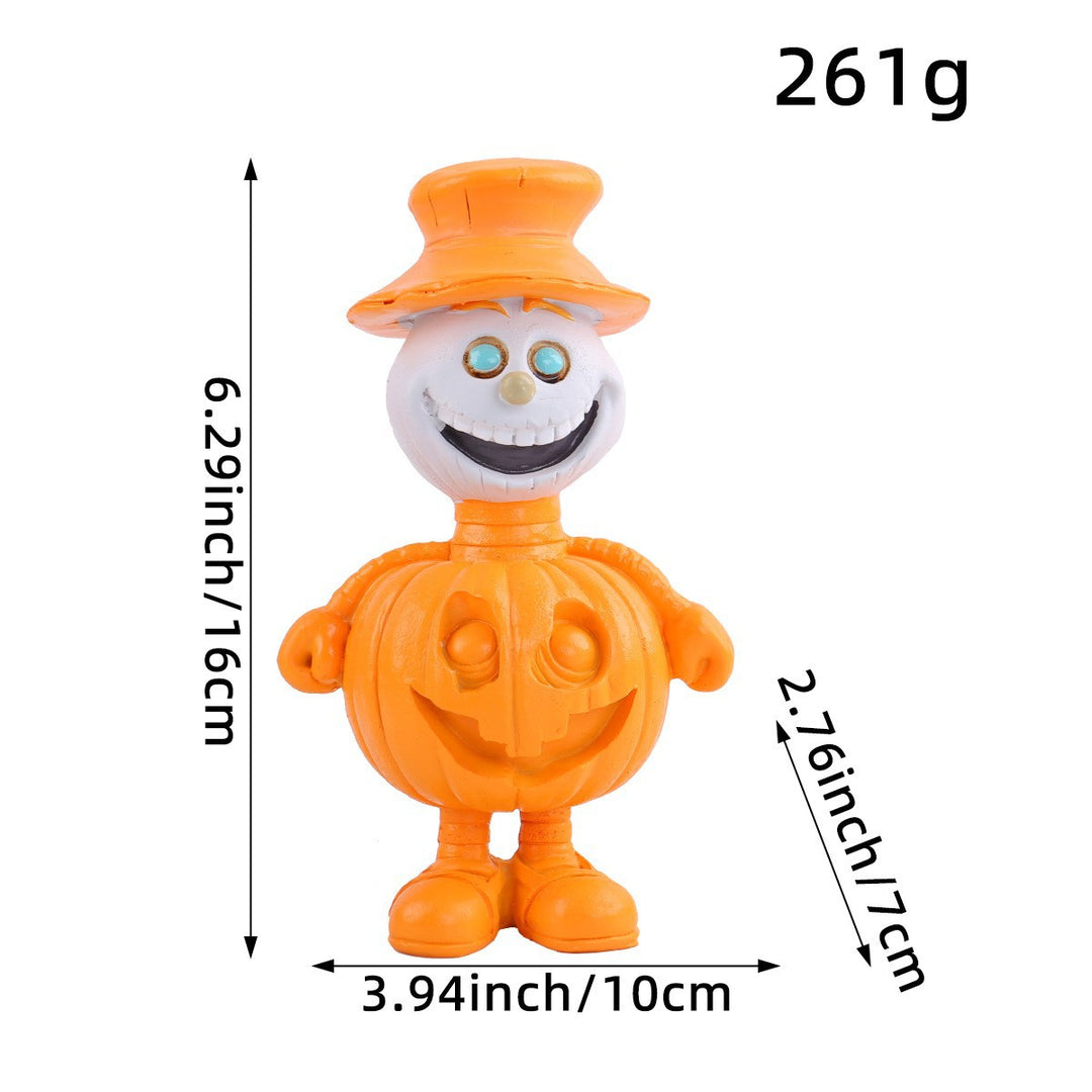 Funny Halloween Pumpkin Figure Stornfield