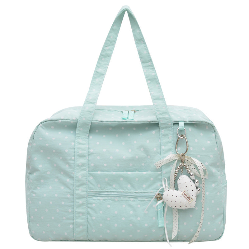 Stylish Polka Dot Travel Duffle Bag Stornfield