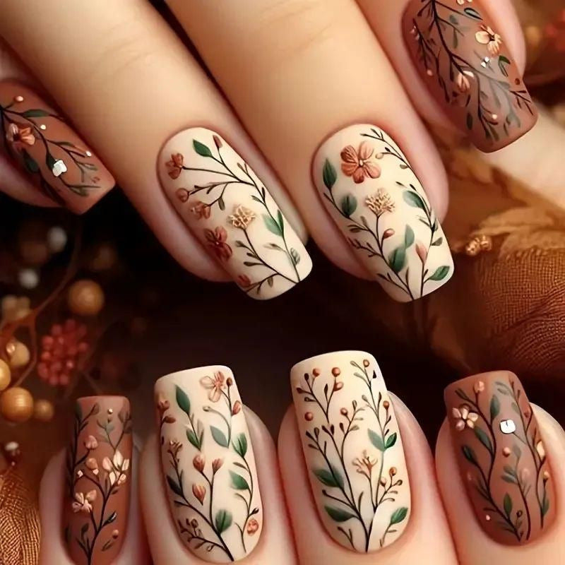 Halloween Nail Art Set with Creative Designs and Sparkling Details Stornfield