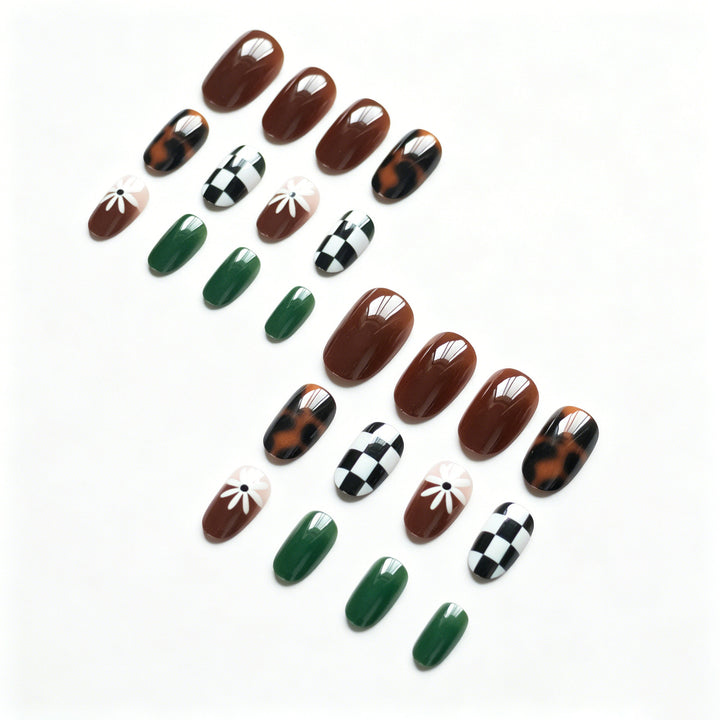 Artistic Mixed Pattern Nail Art Kit