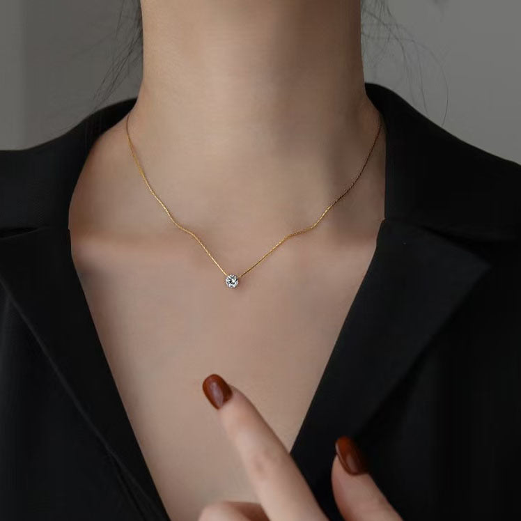 Elegant Crystal Pendant Necklace Stornfield