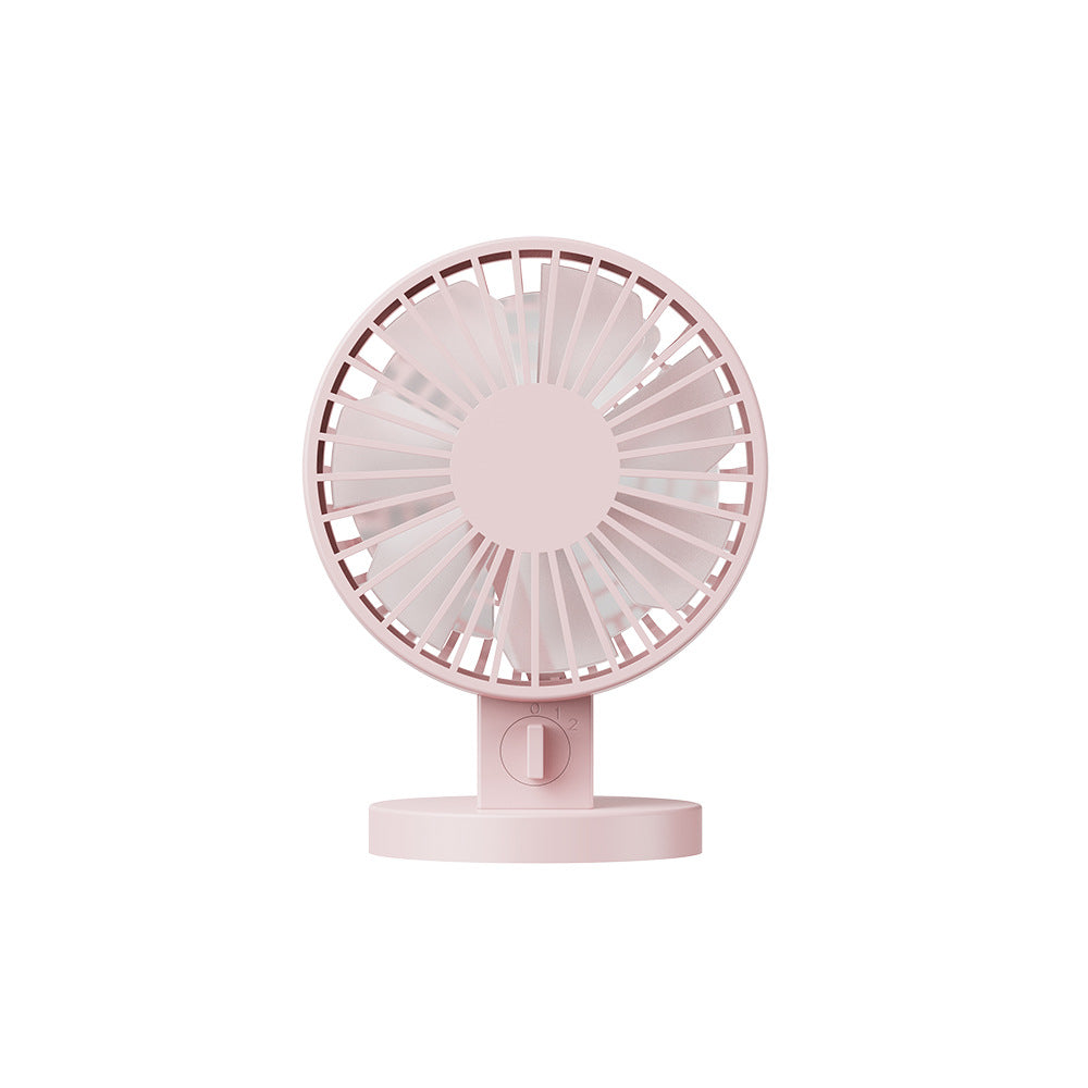 Ladies portable mini table fan with height-adjustable base Stornfield