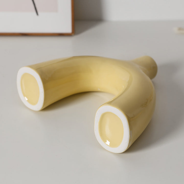 Stylish and creative ceramic vase Stornfield