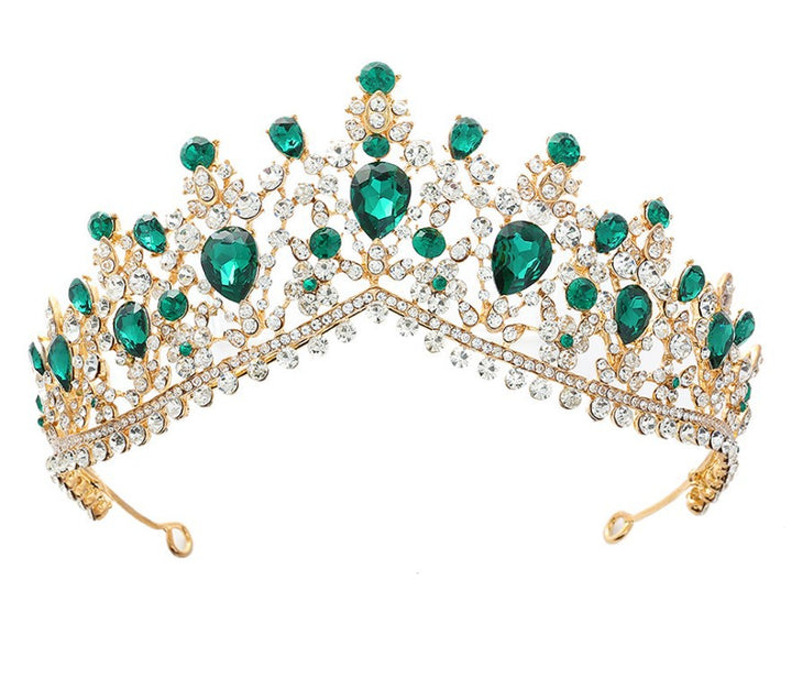 Women's Glamorous Tiara with Rhinestone and Crystal Embellishments Stornfield