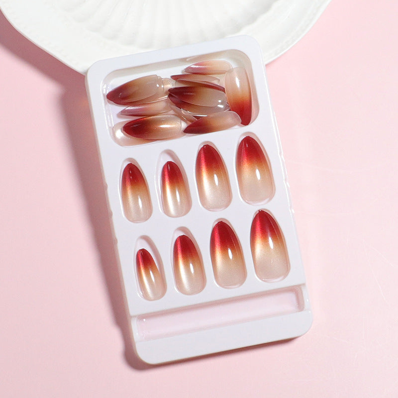 Elegant Ombre Press-On Nail Set Stornfield