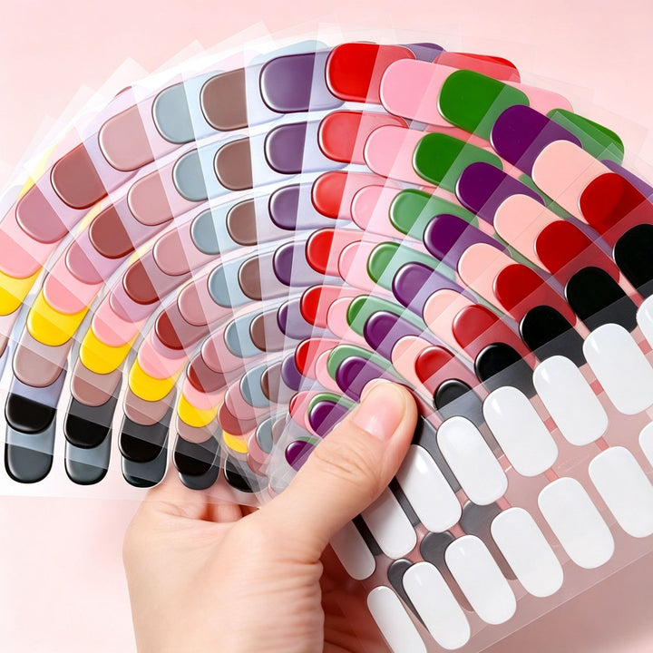 Premium Glossy Press-On Nail Set
