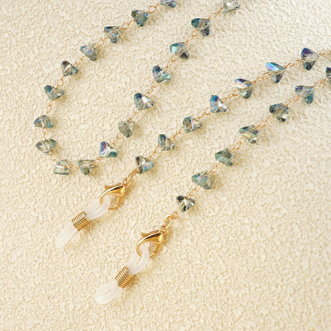 Heart-Shaped Beaded Eyewear Chain Stornfield