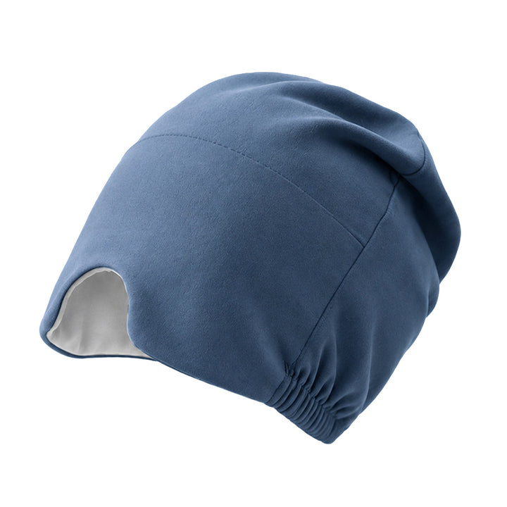 Silk-Lined Anti-Frizz Sleep Bonnet with Elastic Back Stornfield