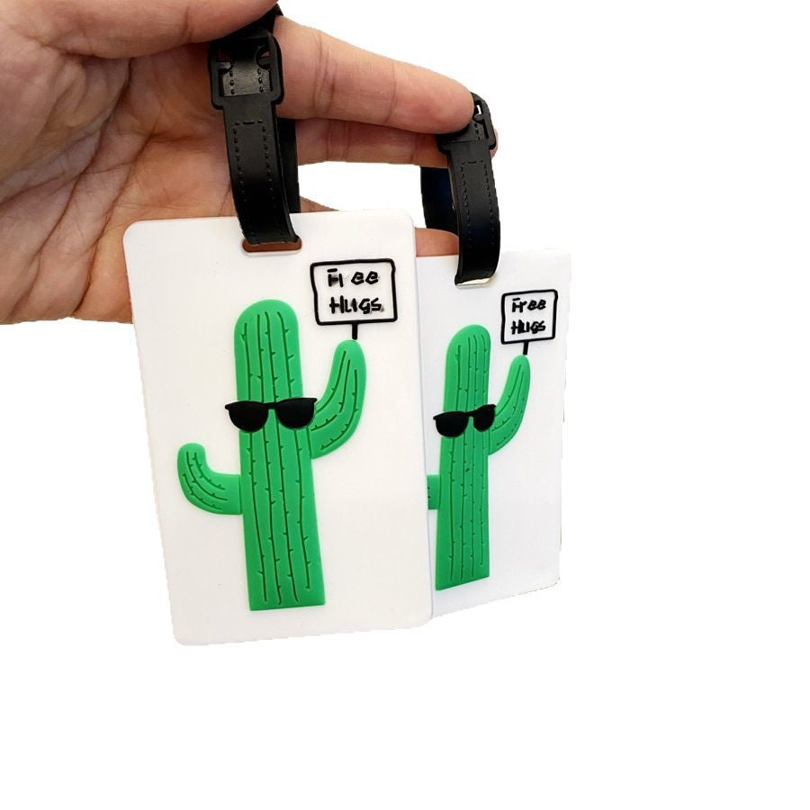 Fun Cactus-Themed Luggage Tag Stornfield