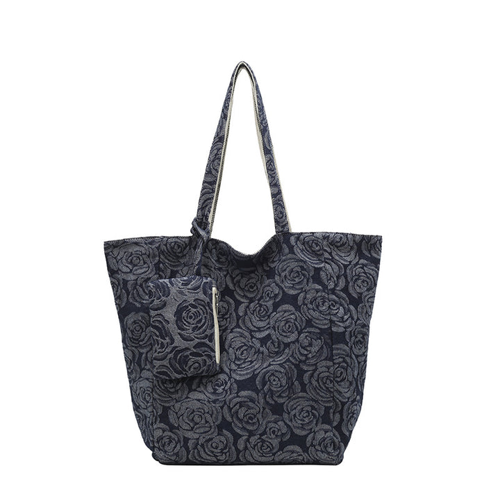 Large shopping bag with floral design Stornfield