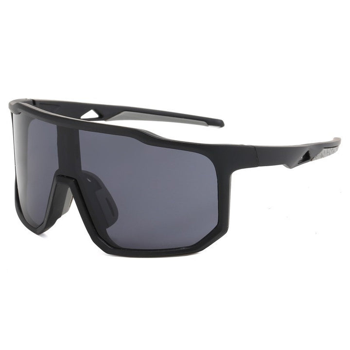 Ladies sporty racing sunglasses with wide field of view and modern mirrored lenses Stornfield