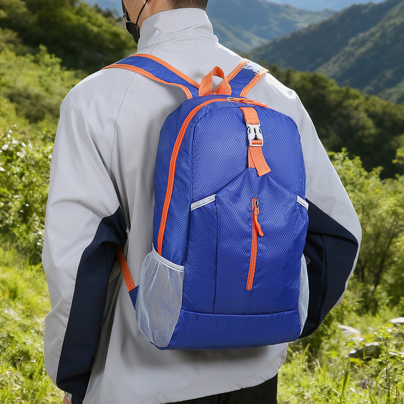 Sporty backpack with multiple pockets and breathable back Stornfield
