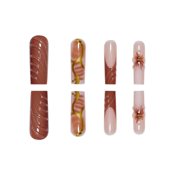 Floral Nail Art Extensions Stornfield