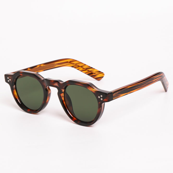 Women's sunglasses in unique hexagon design with polarized lenses Stornfield
