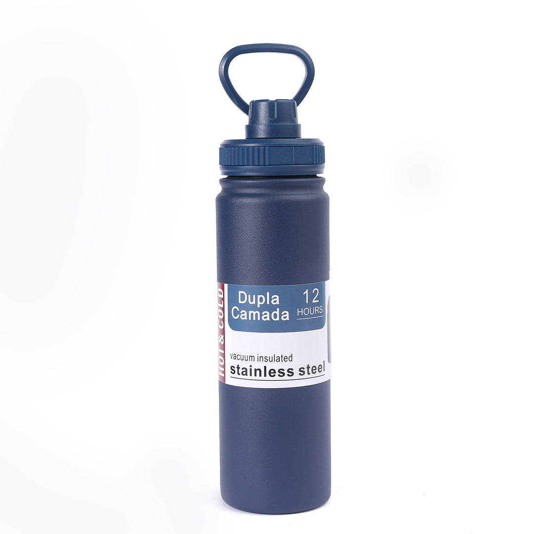 Ladies stainless steel vacuum water bottle with ergonomic handle Stornfield