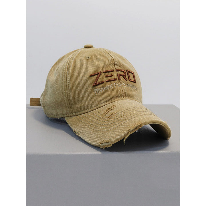 Men's Distressed Cotton Baseball Cap Stornfield 1784270076