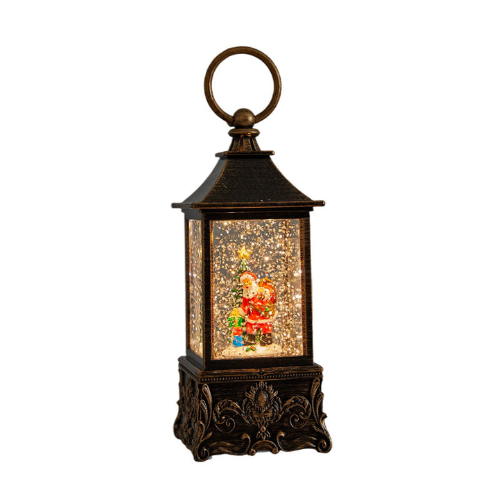 Vintage Snow Globe Lantern