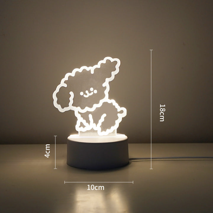 LED Tiger Figure Decorative Lamp