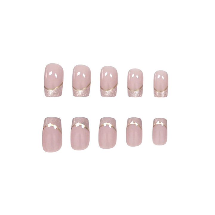 Elegant French Tip Acrylic Nail Art Enhancements Stornfield