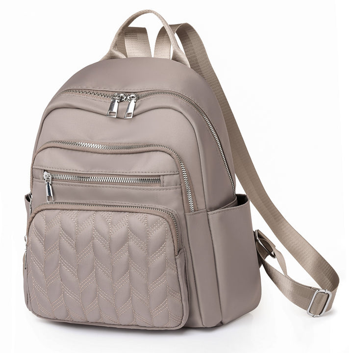 Versatile Quilted Backpack with Multiple Compartments Stornfield
