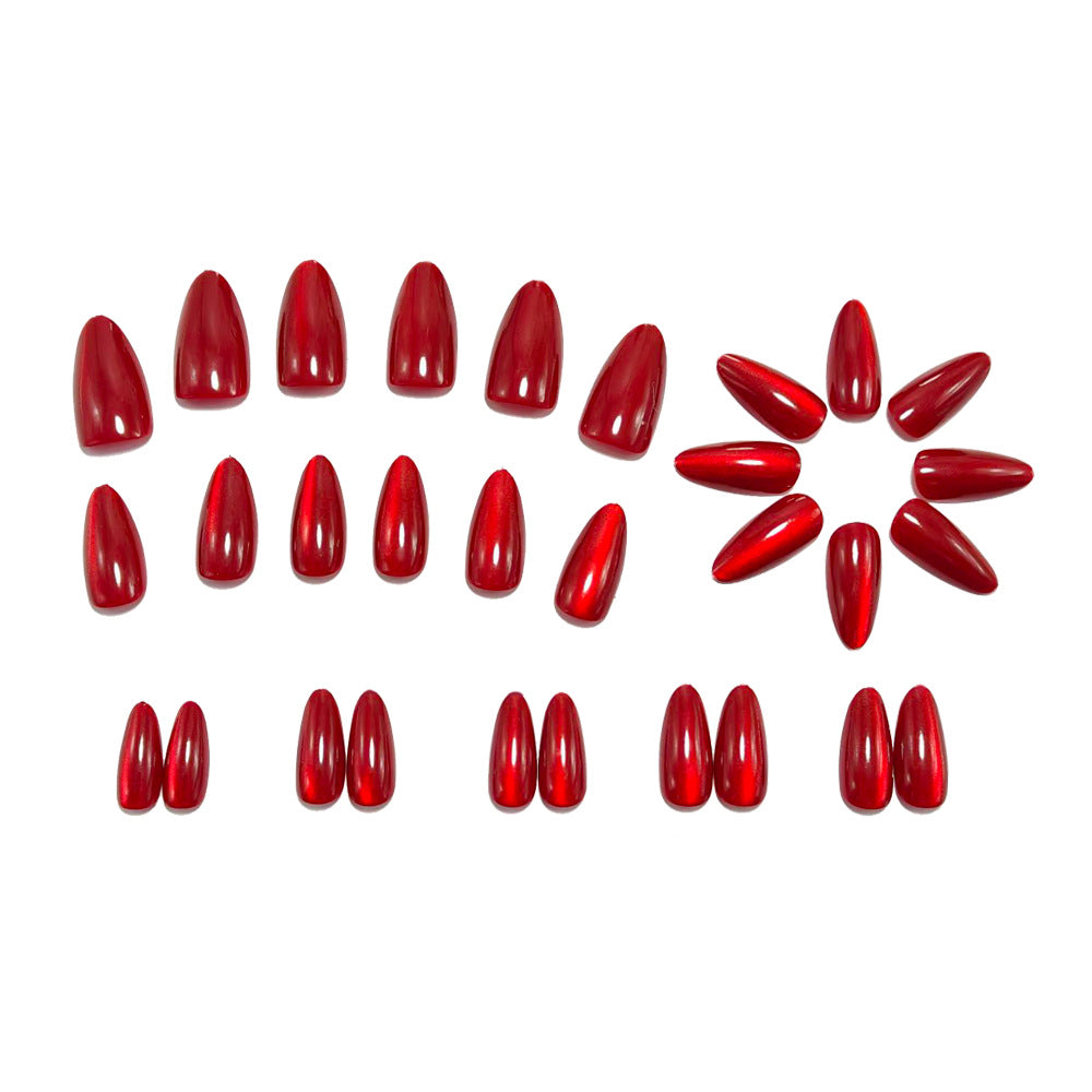 Artificial nails with polka dots Stornfield