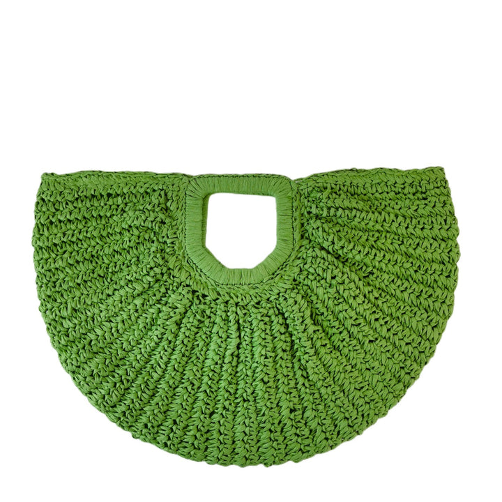 Handcrafted Ribbed Structure Beach Bag Stornfield