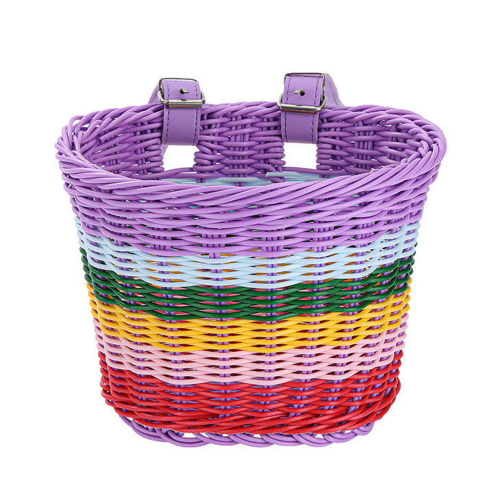 Women's bicycle basket with sturdy carrying handles Stornfield