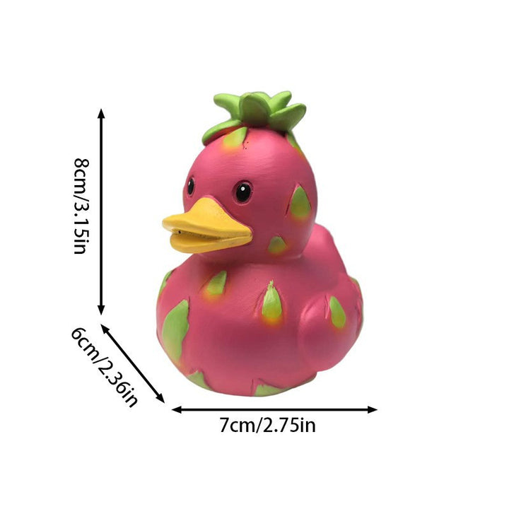 Funny Decor Rubber Duck with Sprinkles Stornfield