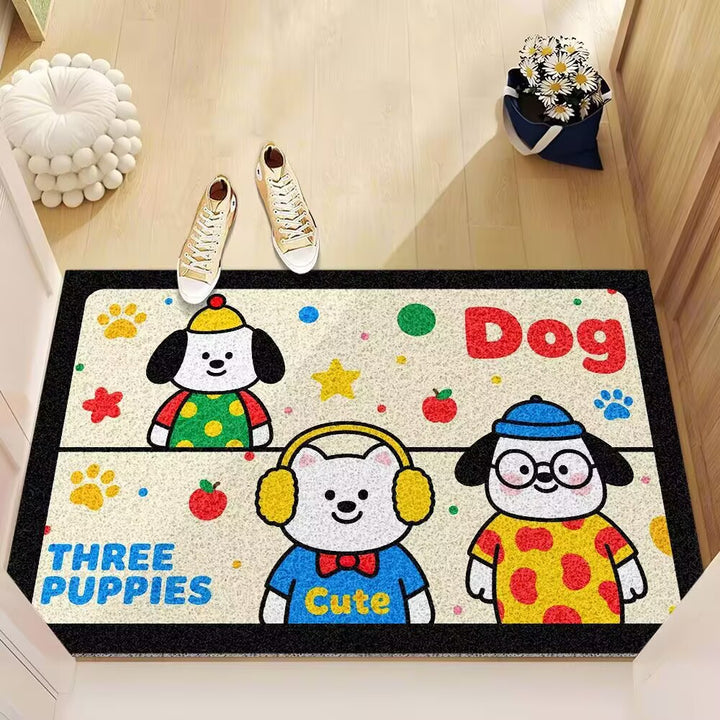 Dog-Themed Welcome Mat