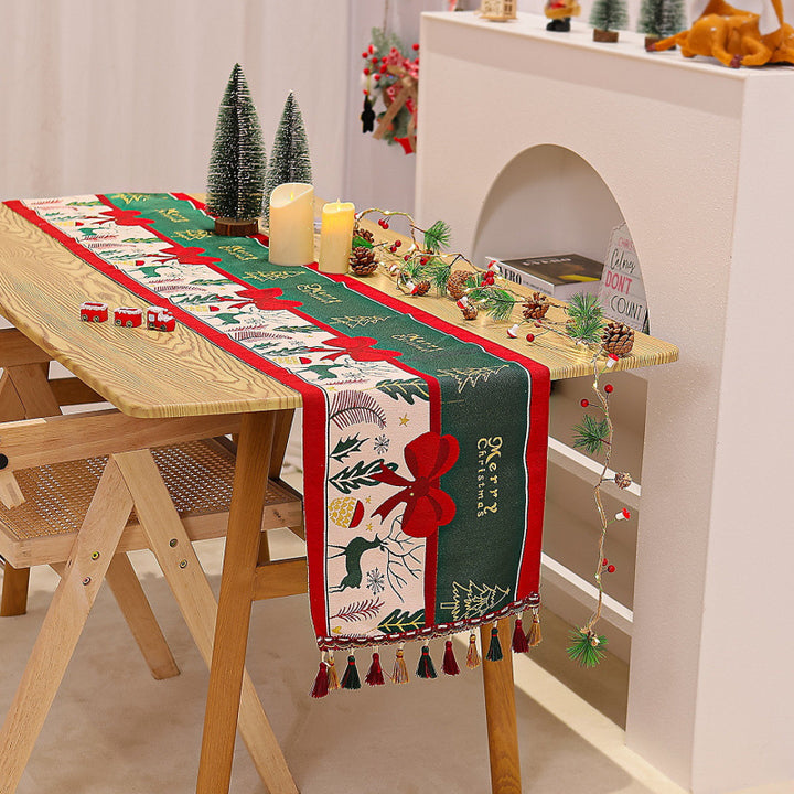 Festive table runner Stornfield