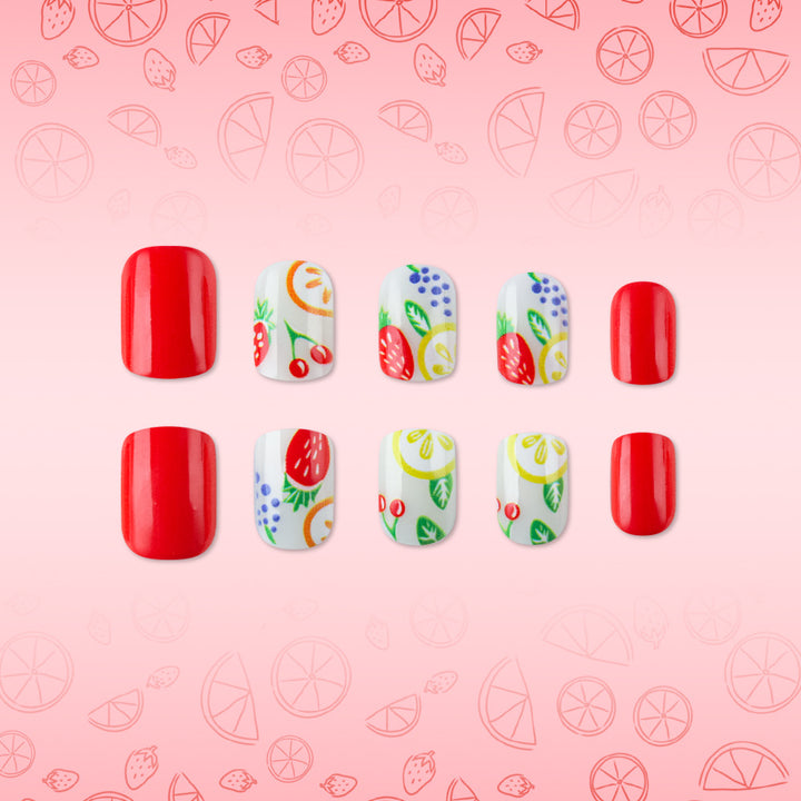 Fruit-Themed Nail Art Set Stornfield