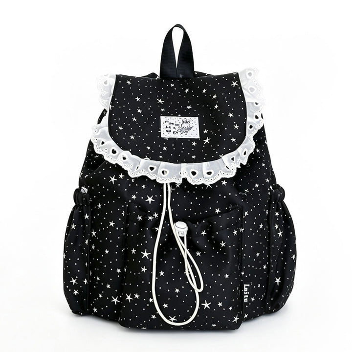 Charming Star-Patterned Backpack Stornfield