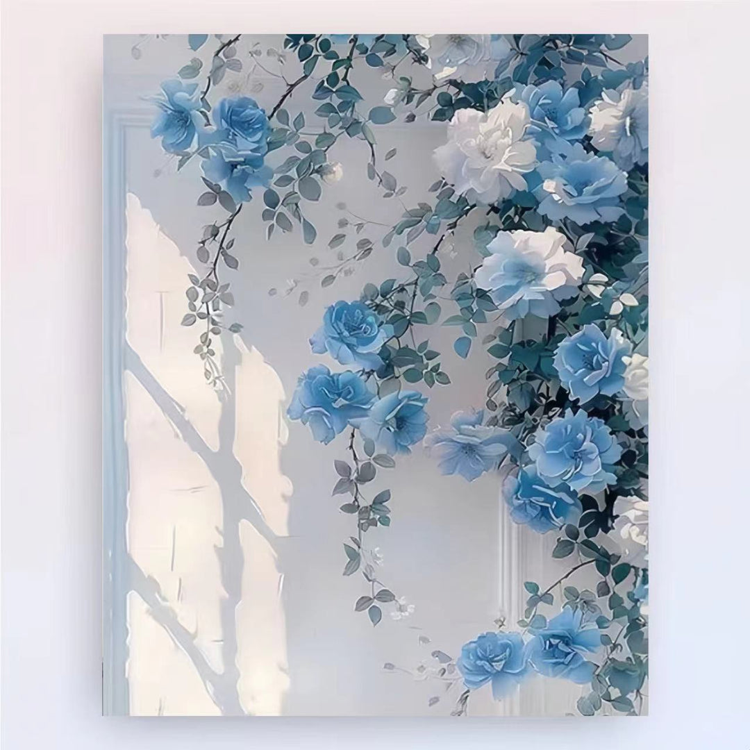 Contemporary Lotus Floral Canvas Art Print Stornfield