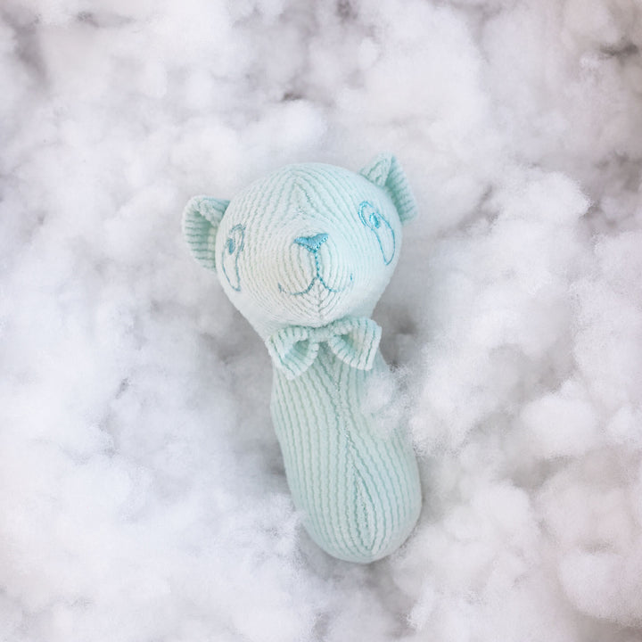Plush Corduroy Bunny Lovey Comforter