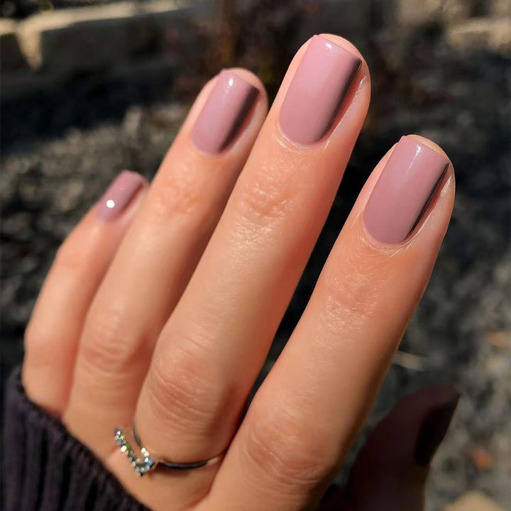 Elegant Nail Art with Gloss Finish Stornfield