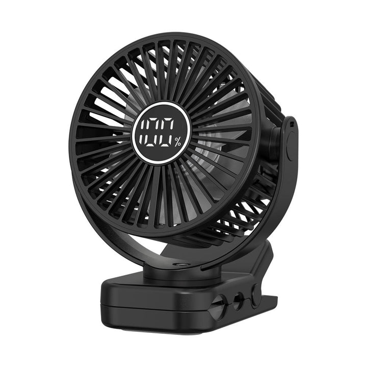 Unisex Smart Temperature Control Clip-On Fan Stornfield