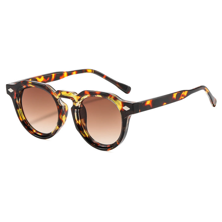 Retro-Inspired Round Frame Sunglasses Stornfield